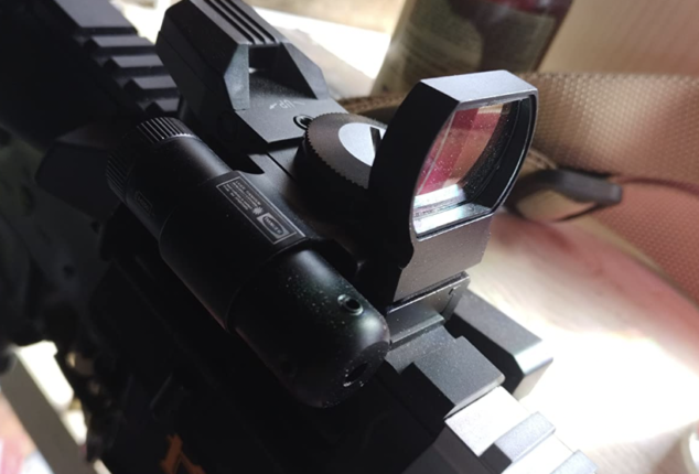 Pinty Red Dot Sight with Integrated Laser Featured Image