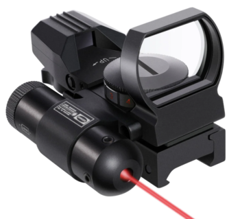 Pinty Red Dot Sight with Integrated Laser