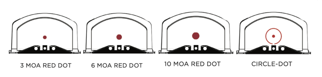 SIG SAUER ROMEO2 Reflex Red Dot Sight Reticle