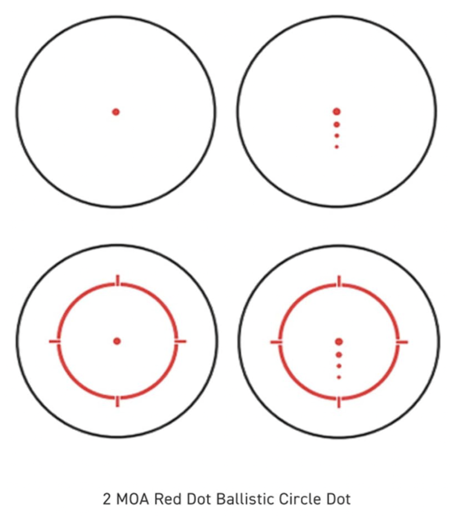 Sig Sauer Romeo4H Red Dot Sight Reticle