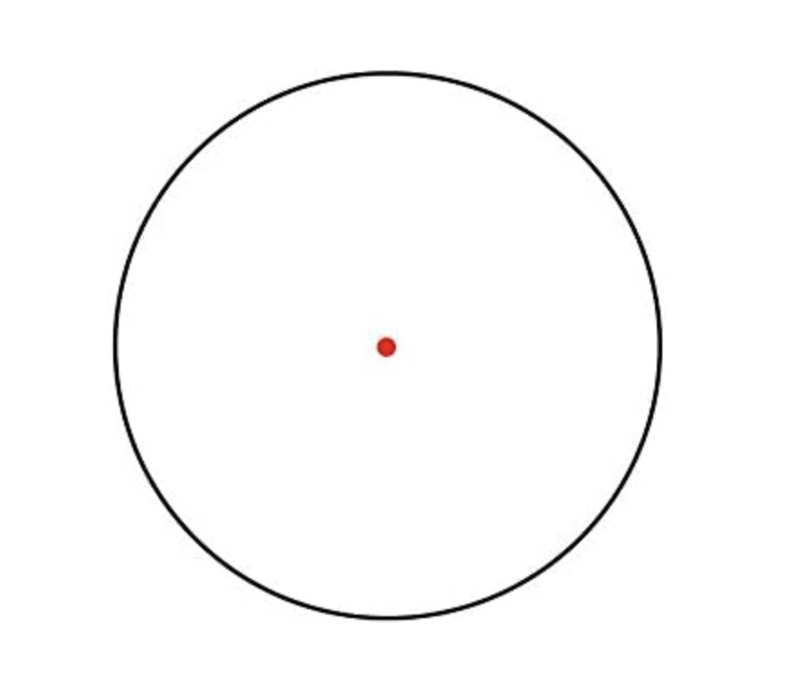 Trijicon MRO Miniature Rifle Optic Reticle